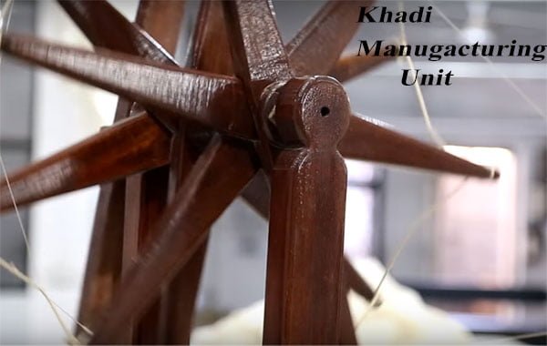Khadi cloth and garment manufacturing