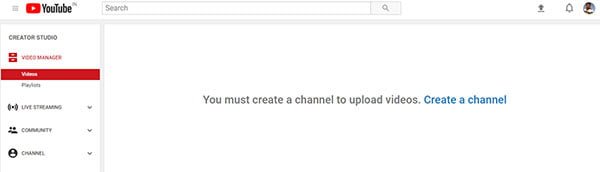 Create youtube Chanel step4